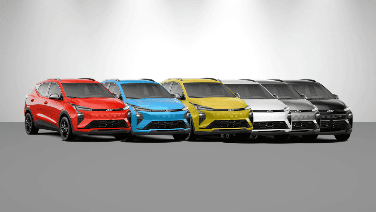 2027 Chevrolet Bolt ev colors