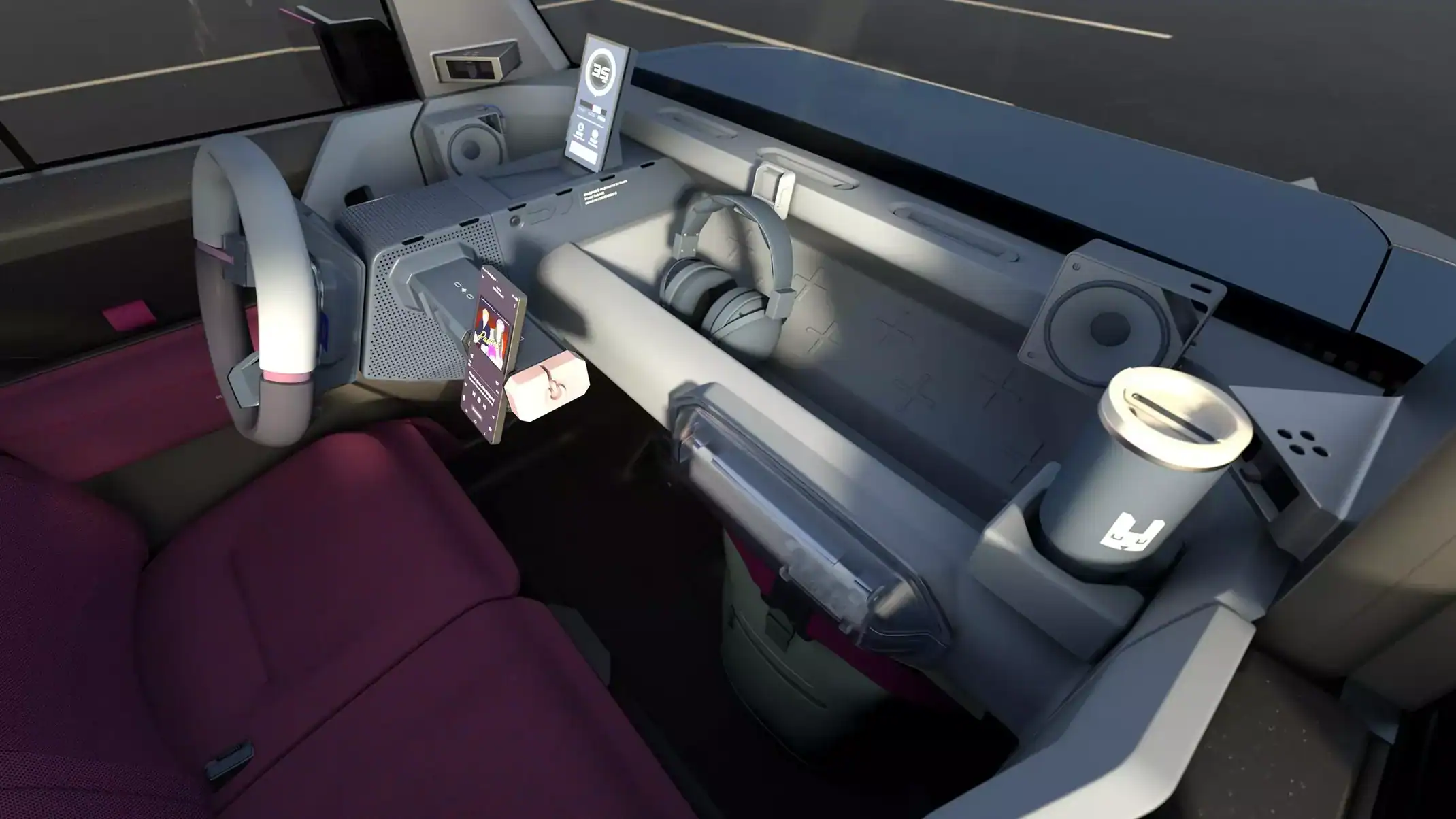 Dacia Hipster interior cabin
