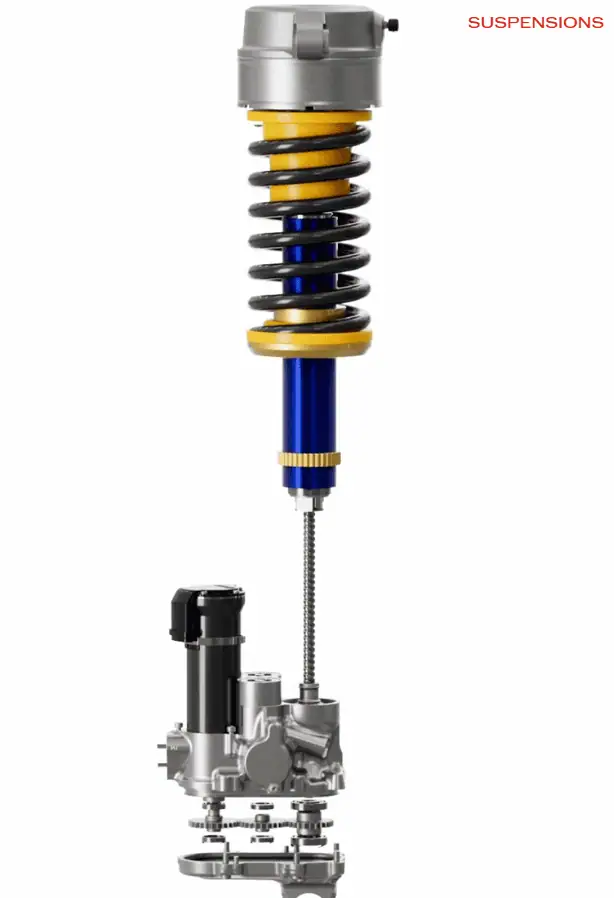 Ferrari Elettrica suspensions