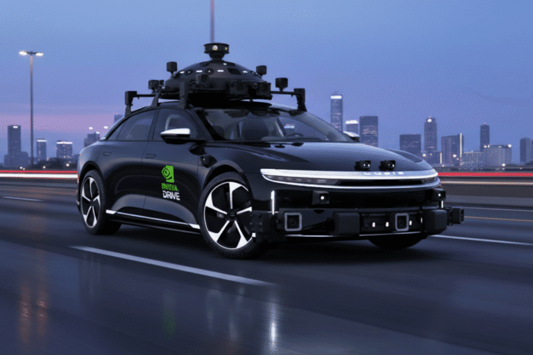 Lucid & NVIDIA Self-Driving EVs