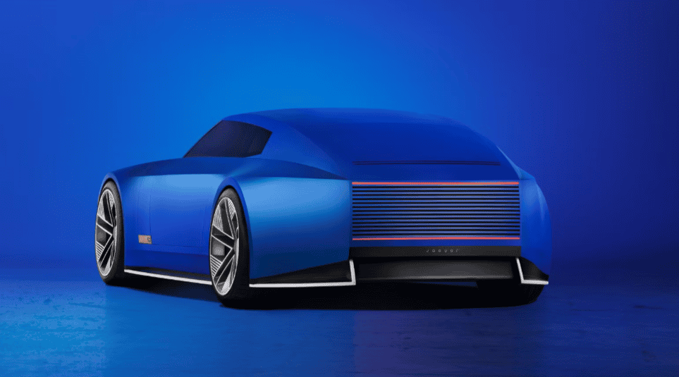 Jaguar Type 00 Rear view