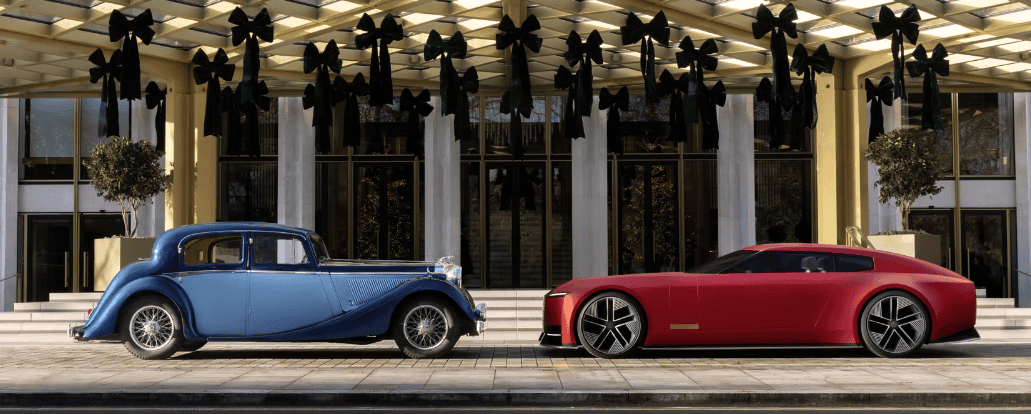 Jaguar Type 00 new vs old