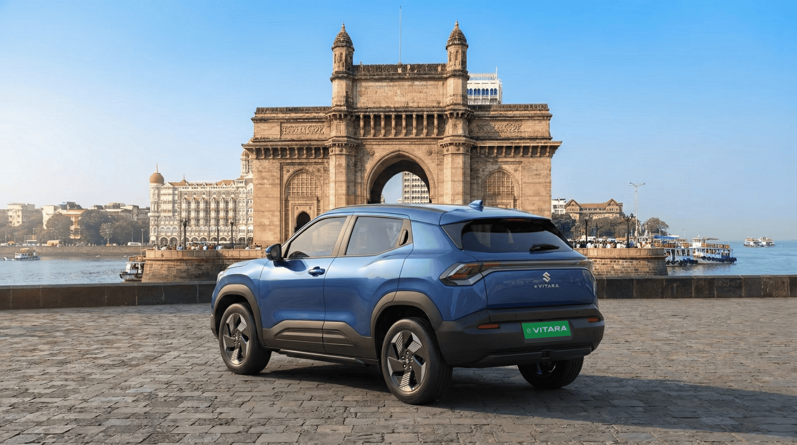 Maruti e-Vitara rear view