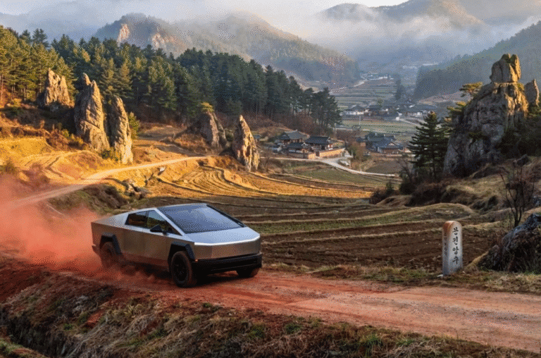 Tesla Cybertruck Korea