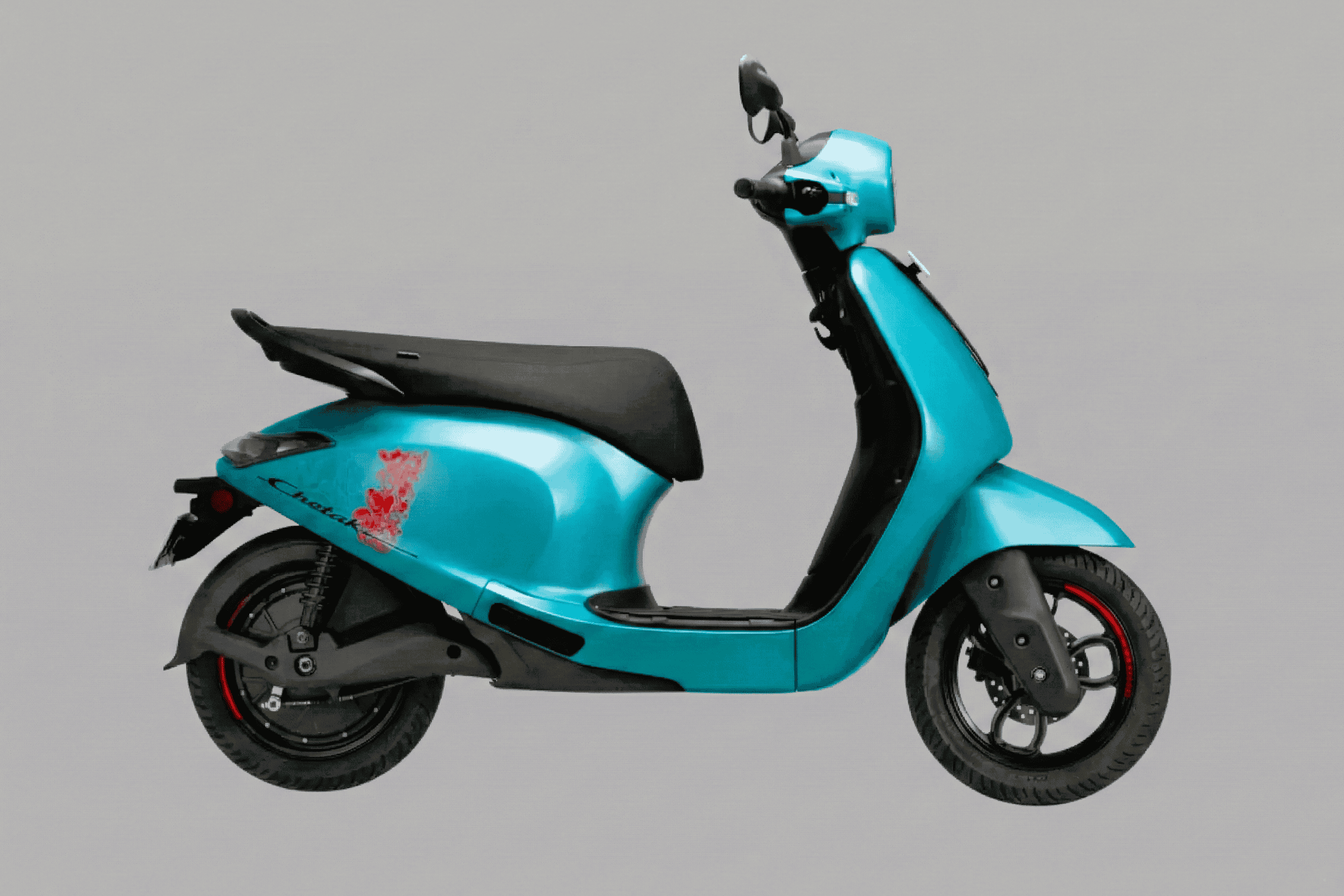 Bajaj Chetak C25 side view