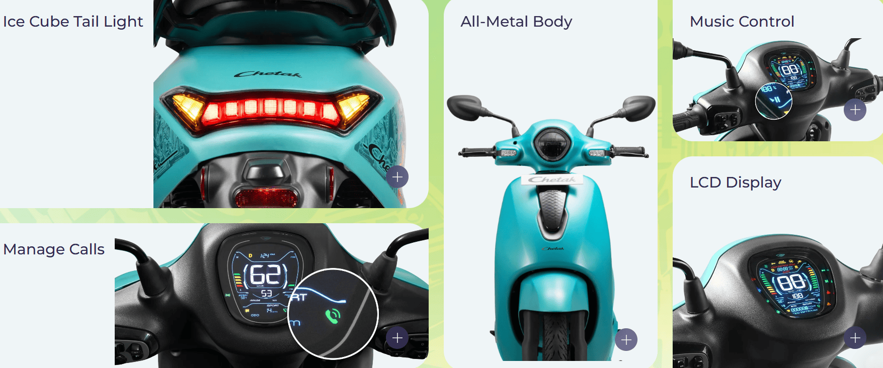 Bajaj Chetak C25 Smart Features and Safety