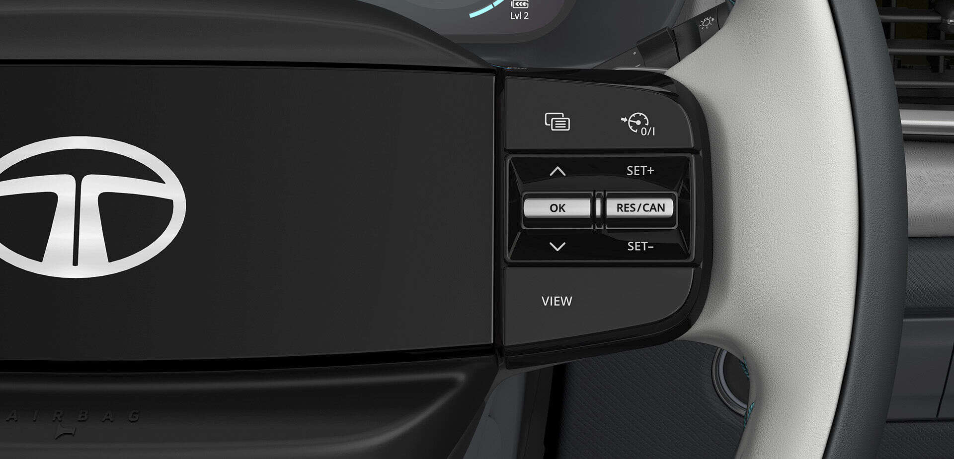 2026 Tata Punch EV Steering controls