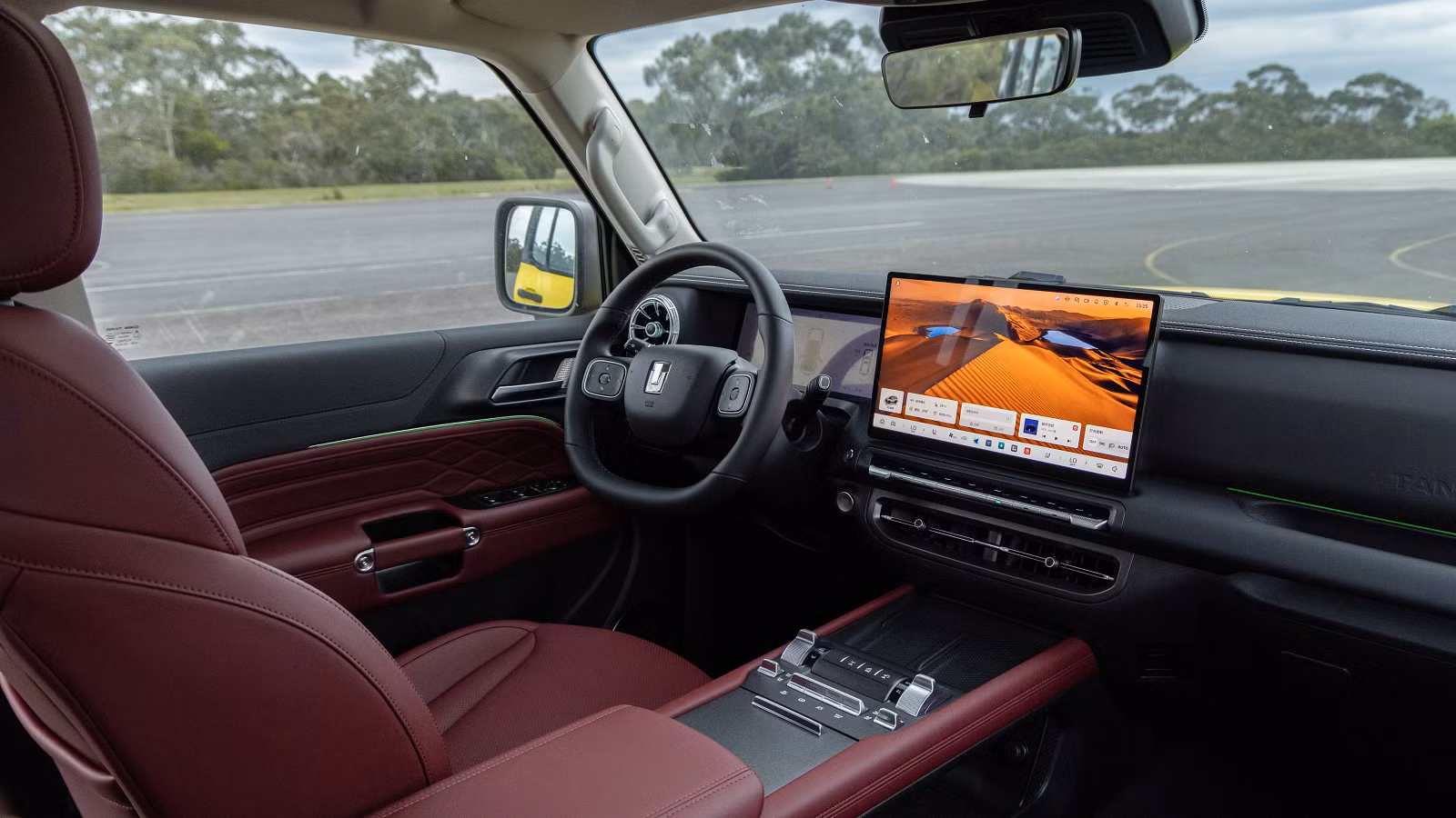 GWM Tank 300 PHEV interior