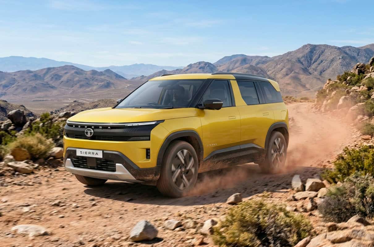 New Tata Sierra EV launching in 2026