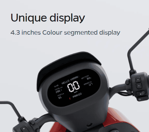 Ola S1 X Plus Display