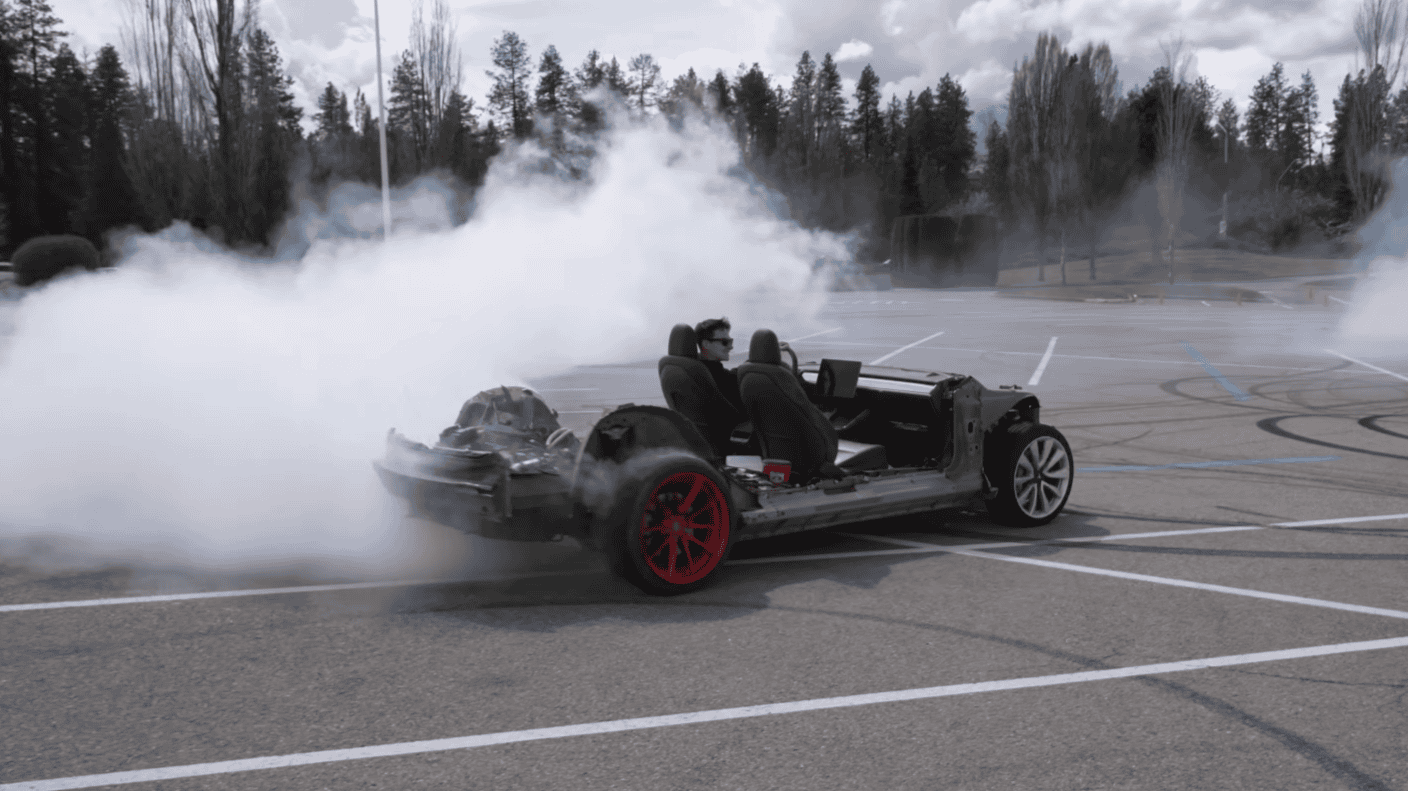 $2,000 Tesla Model 3 Turns Into 212-Mile Go-Kart