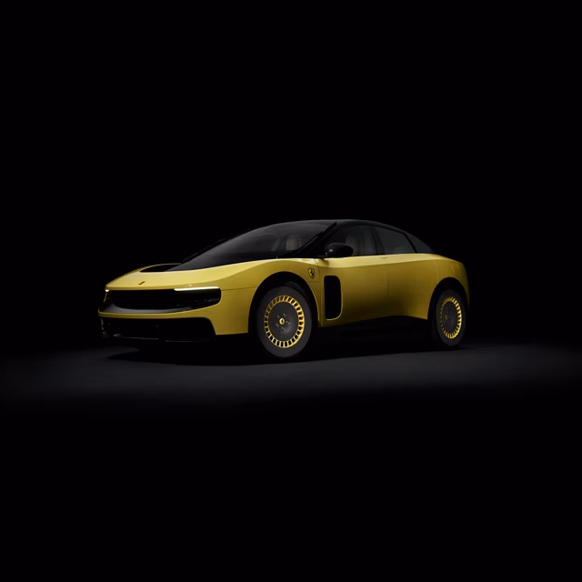 Ferrar Luce EV Yellow