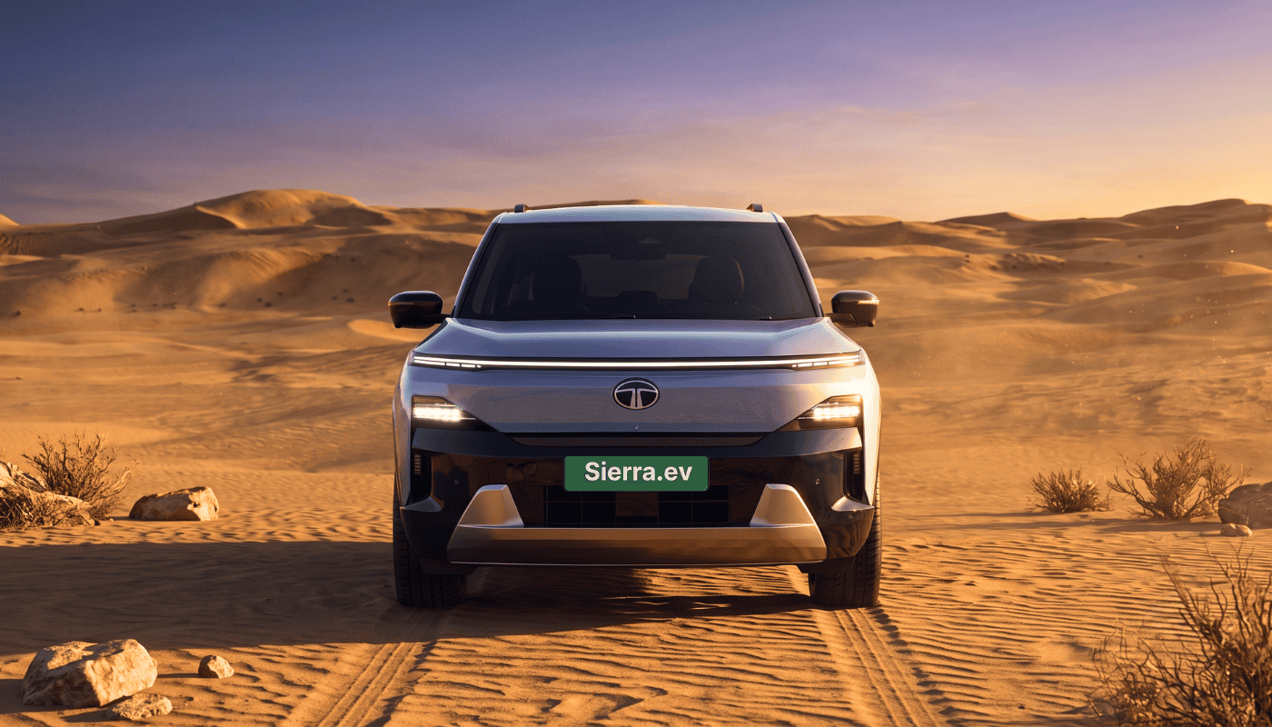 Tata Sierra EV Front Image