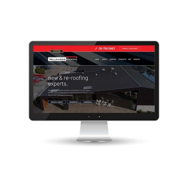 Millwards Roofing Website link