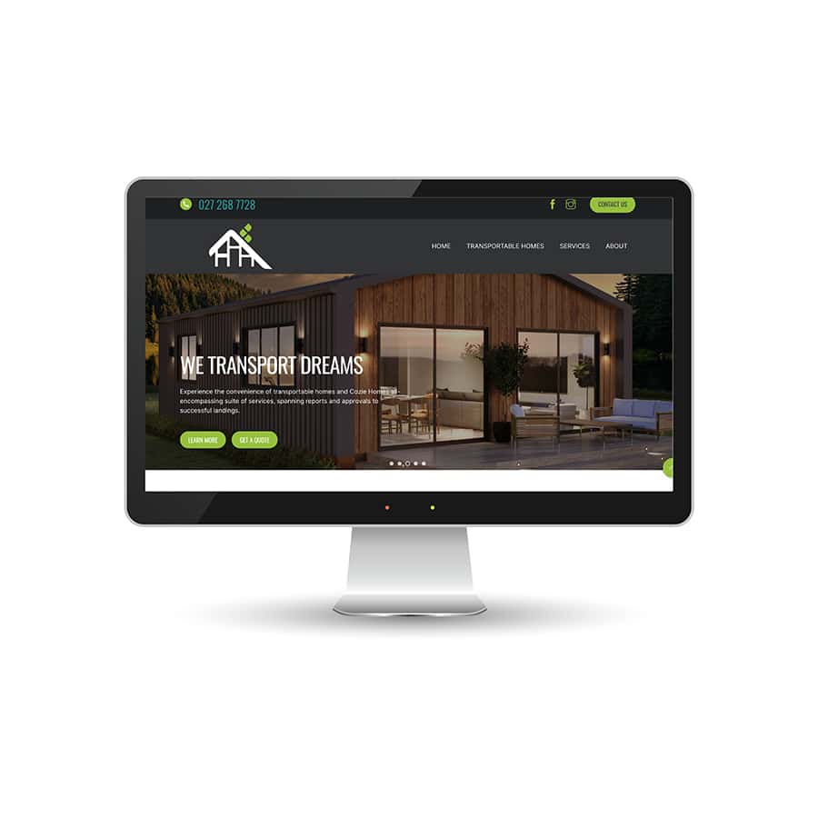 Cozie homes website Cozie homes website
