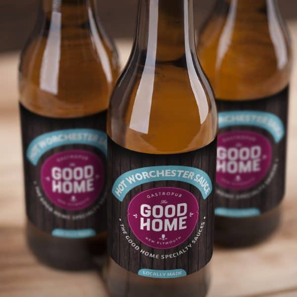 The Good Home Sauce Bottles