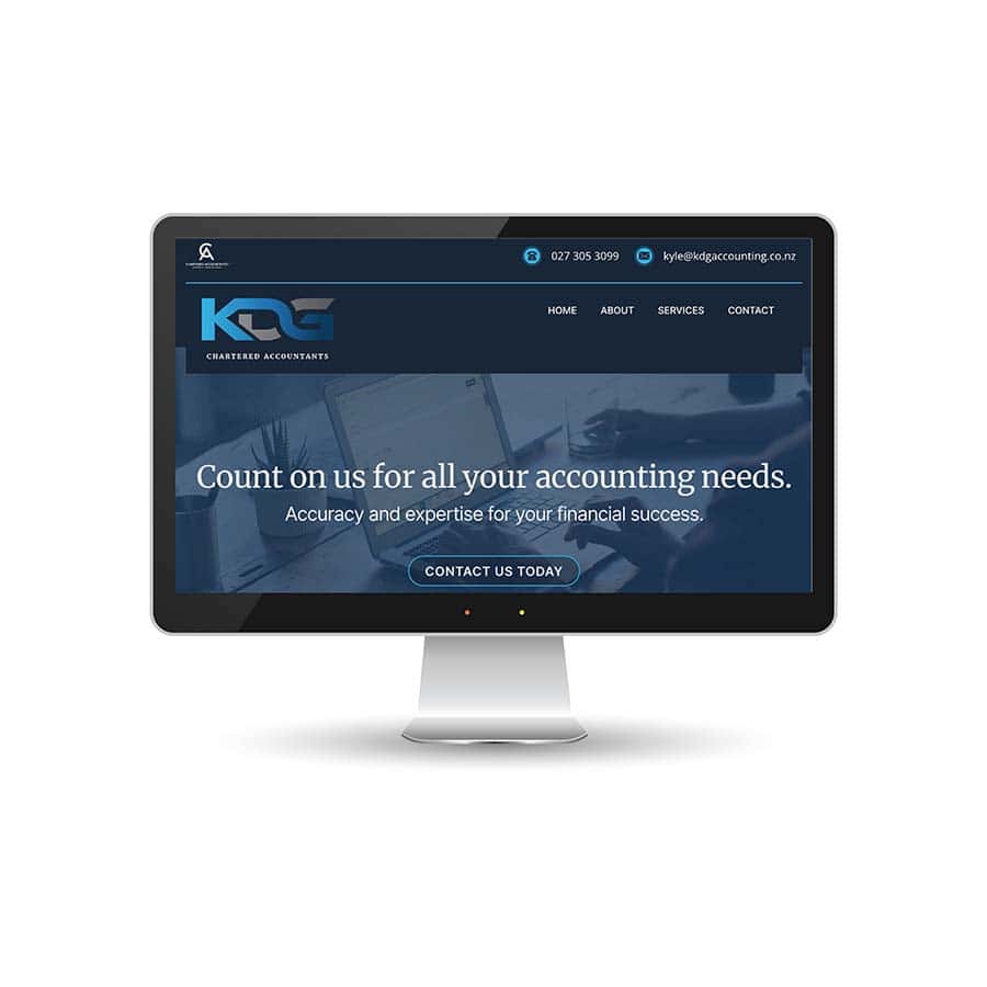 KDG Chartered Accountants website KDG Chartered Accountants website