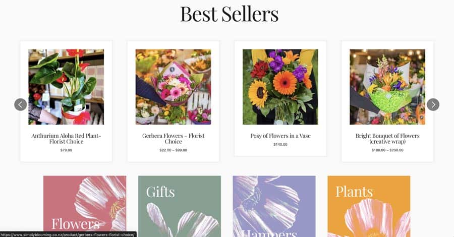 Fresh flower arrangements, floral gifts, and best-selling plants from About Image New Zealand. High-quality floral photography and creative displays.