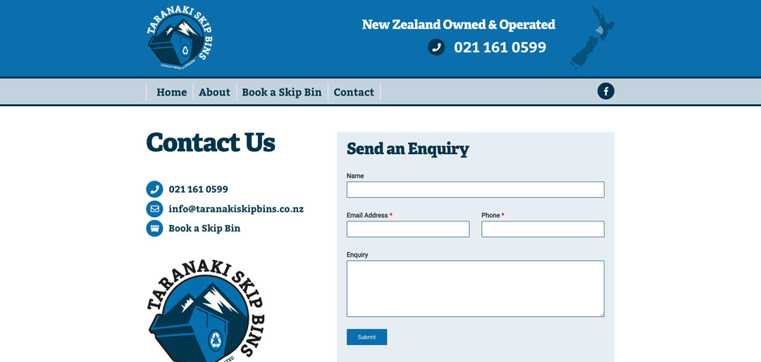 Skip Bin Rental Taranaki.