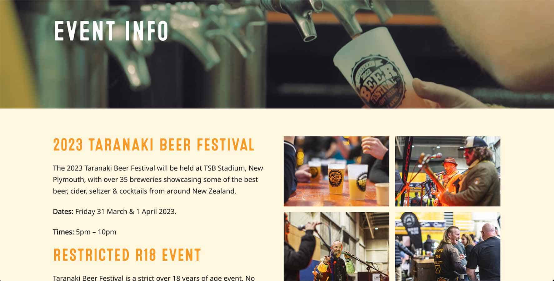 Taranaki Beer Fest Info Taranaki Beer Fest Info