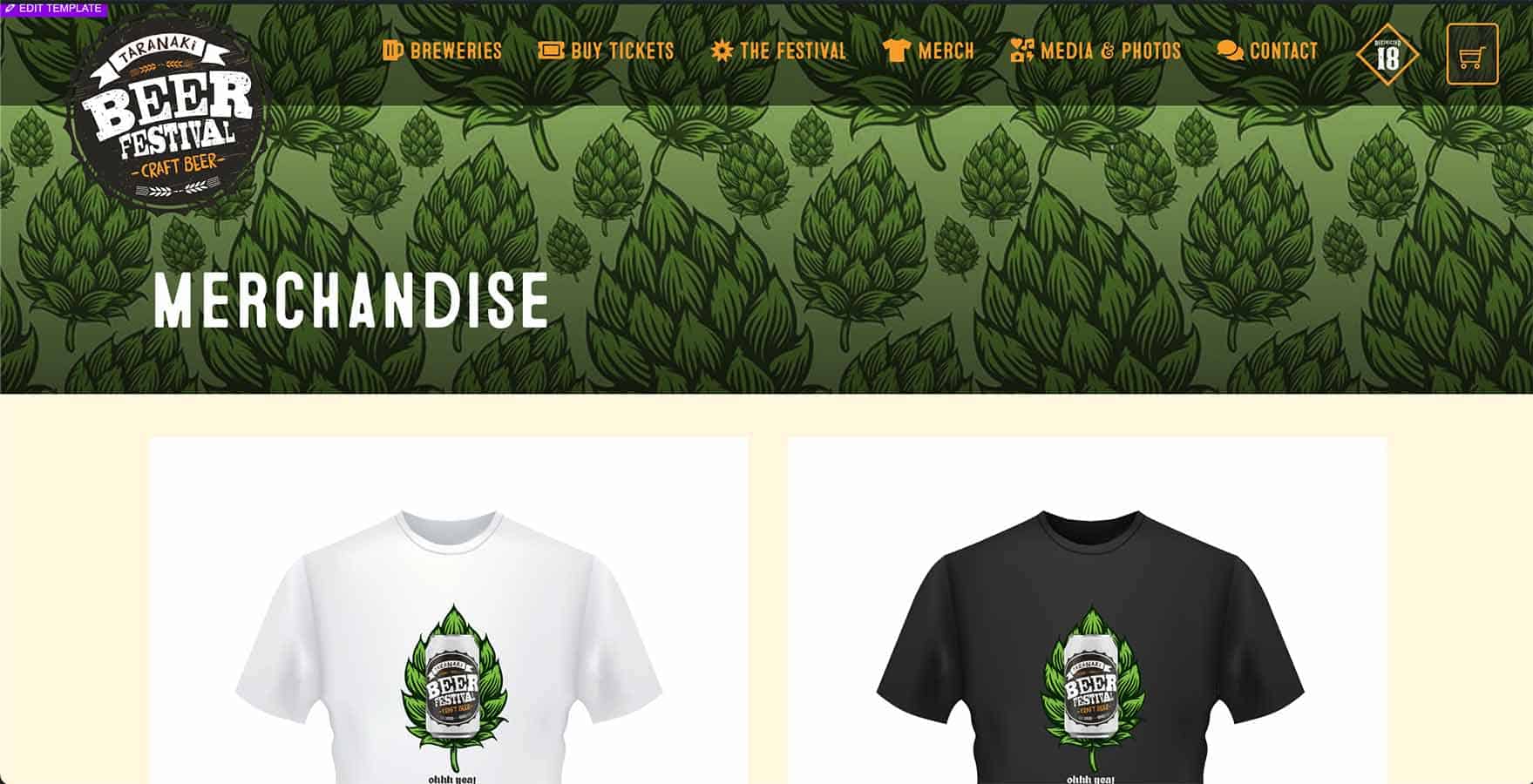 Taranaki Beer Fest Merchandise Taranaki Beer Fest Merchandise