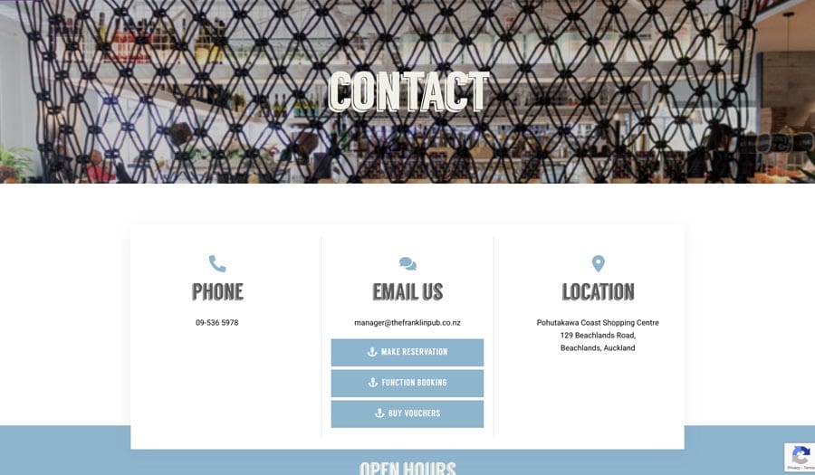 Phone contact information at About Image website.