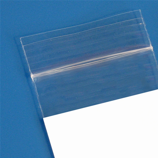 1.5W x 2L, 2 Mil Polypropylene White Block Zip Bags