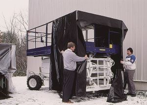 10' x 100', 4 Mil Black Poly Sheeting