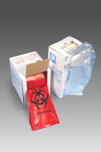 30W x 36L, 1.5 Mil Red Infectious Waste Liners