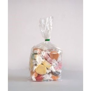 8W x 26L x 3D, 1.4 Mil Bottom Gusset Cello Bags