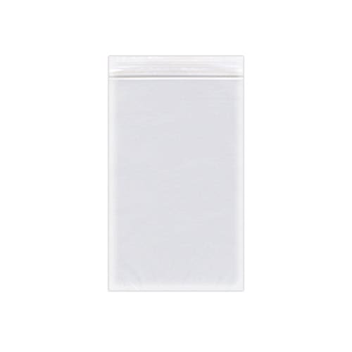 5W x 10L, 2 Mil Polypropylene Zip Bags