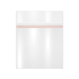 8 7/16W x 10 1/4L, 1.6 Mil Lip & Tape Bags with External Adhesive