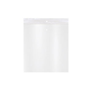 4.5W x 5.75L, 2 Mil Polypropylene Hang & Vent Hole Zip Bags