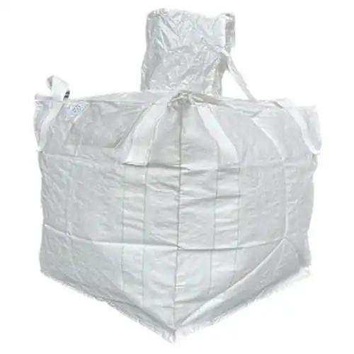 Bulk Bag (FIBC), 35W x 35L x 46H, Spout Top/Spout Bottom, Liner