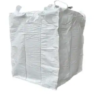Baffle Bulk Bag (FIBC), 38W x 46L x70H, Duffle Top/Spout Bottom
