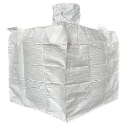 Baffle Bulk Bag (FIBC), 41W x 41L x 60H, Duffle Top/Spout Bottom