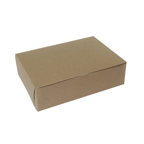 14x10x4 Kraft Bakery Box