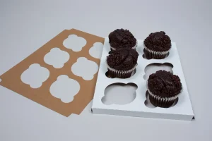 6 Jumbo Cupcake Insert