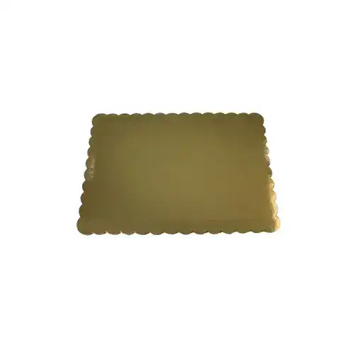 gold cake pad