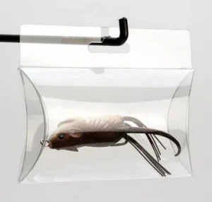 Clear Pillow Boxes w Side Hang Hole