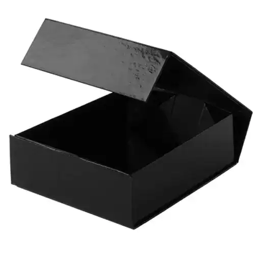 5-1/2″ x 7″ x 2″, Glossy Magnetic Gift Boxes, Black