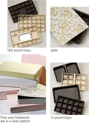 Everyday 2 Piece Half Pound Candy Boxes