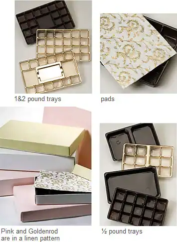 Everyday 2 Piece Half Pound Candy Boxes