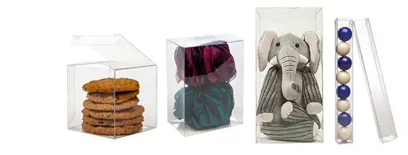 FDA Food SafePET Clear Boxes