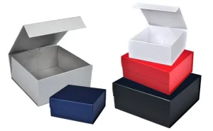 Magnetic Boxes Matte Scratch Resistant Magnetic Closure