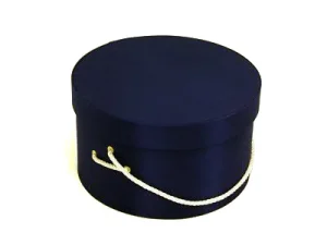Navy Blue Hat Boxes