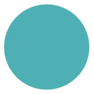 bright turquoise
