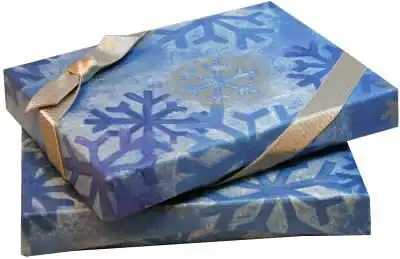 flip card snowflake