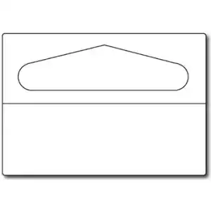 Clear PVC Adhesive Hang Tabs