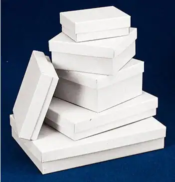 white gloss jewelry boxes w fiber